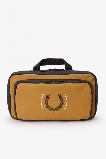 Plecaki Fred Perry Contrast Ripstop Crossbody Damskie Czarne | PL 1809PLLO